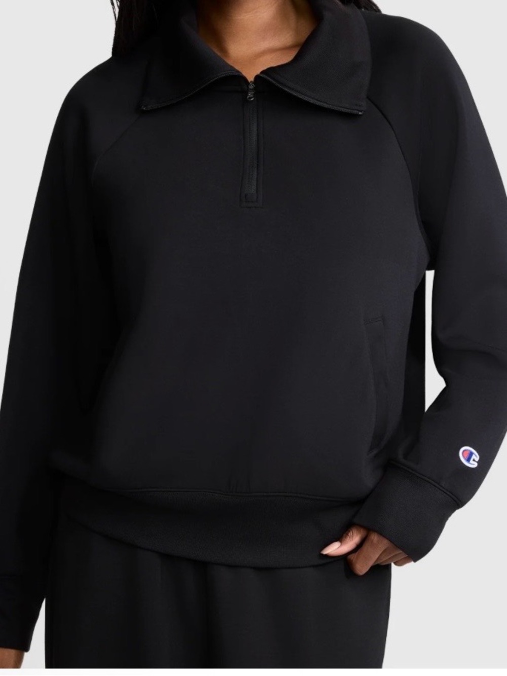 NWT Champion Women’s QUARTER- ZIP PULLOVER Sz XS